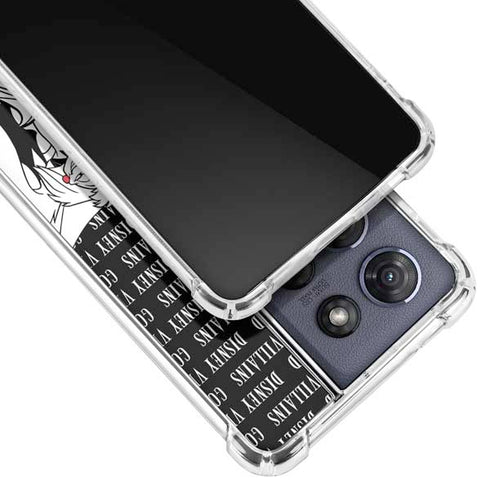 Disney Villains Characters Art Moto G Power 5G (2025) Clear Case